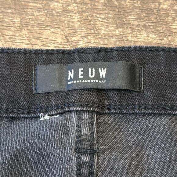 Neuw Men's Hell Skinny Jean Black Rinse Size 30x32 - Picture 10 of 13